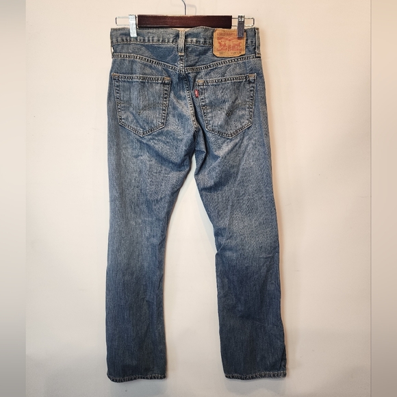 Levi's 527 Women's Jeans Denim Blue Jeans Red Tab Straight Cut Jeans 29 x 30 - Picture 5 of 13